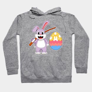 Rabbit Easter Easter egg Fisher Hoodie